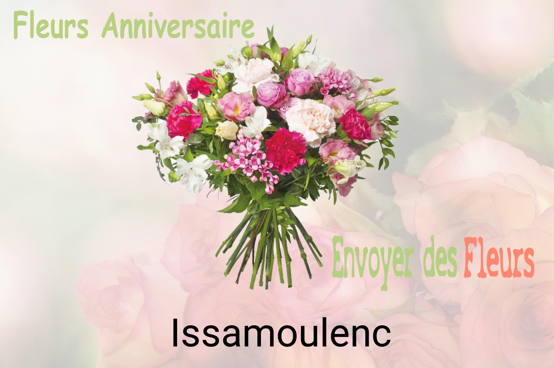 Bouquet de fleurs d’anniversaire livré à Issamoulenc